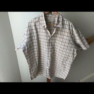 Men’s XL J.Crew plaid button down shirt